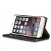 iPhone 6 6s Plus 5.5 - Caseme Vintage Luxury Slim Flip PU Leather Wallet Protective Phone Cover Case - Black